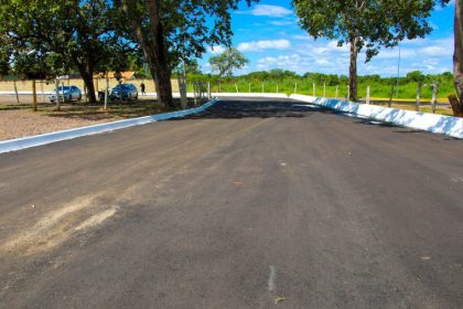 Três Lagoas finaliza ampliação e pavimentação do acesso à Marina do Balneário