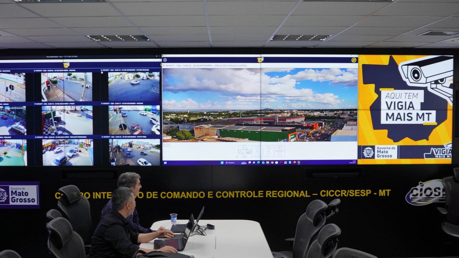 Videomonitoramento em Cuiabá contribui para recuperação de 107 veículos