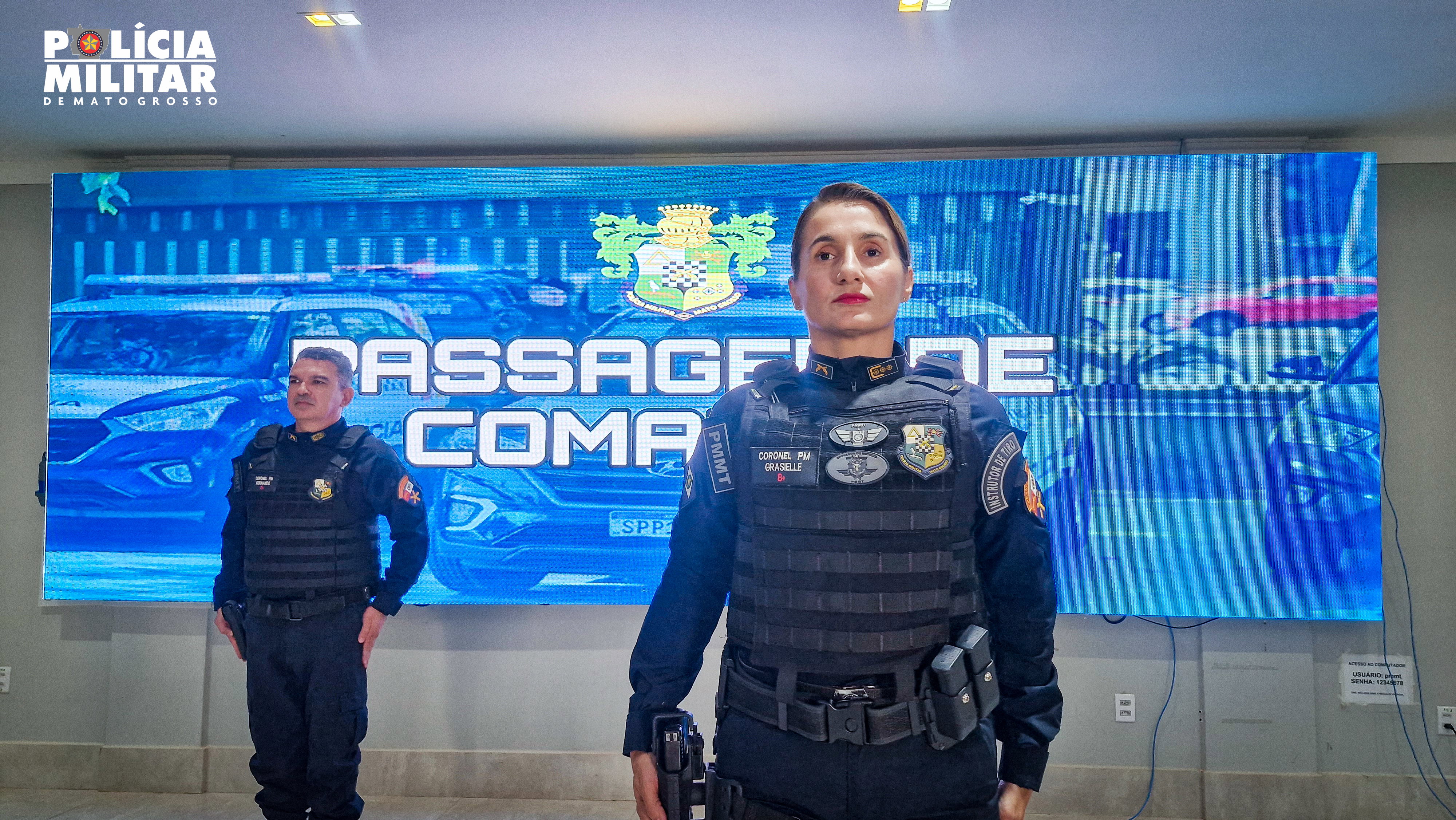 Coronel Grasielle Paes assume Subchefia do Estado-Maior da PM de MT