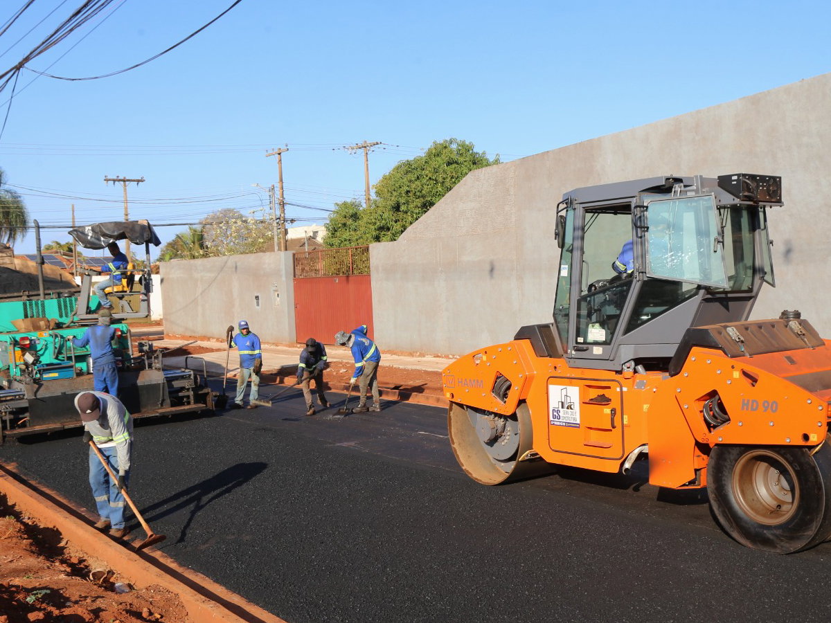 VIRA CG autoriza obras de pavimentação e drenagem no Jardim Centenário
