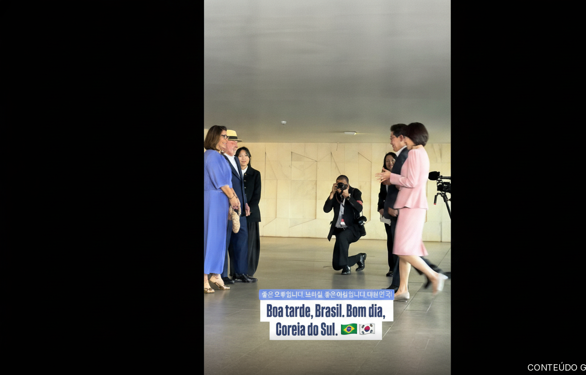 Brasil e Coreia do Sul realizam encontro oficial em evento diplomático
