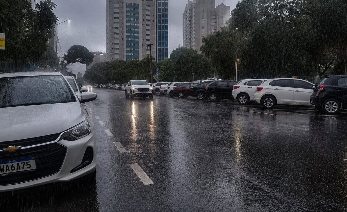 Defesa Civil alerta para tempestades com ventos intensos em Campo Grande