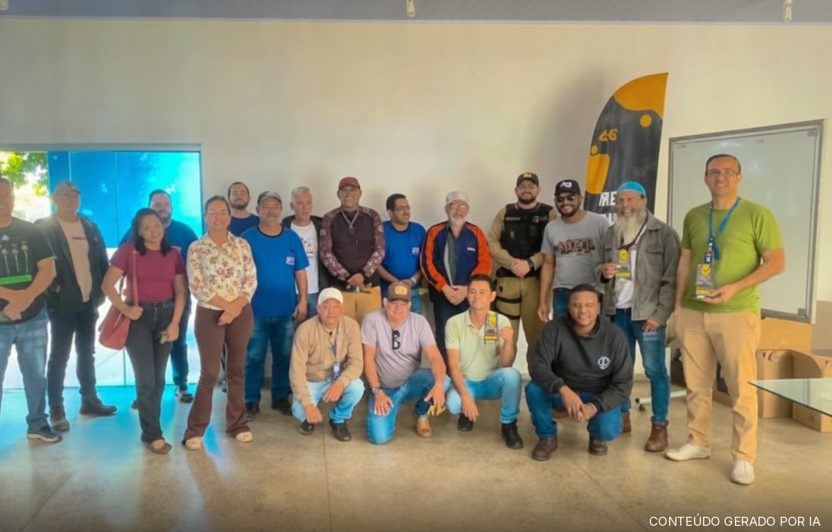 DEPTRAN ministra palestra sobre segurança no trânsito para motoristas da Assistência Social