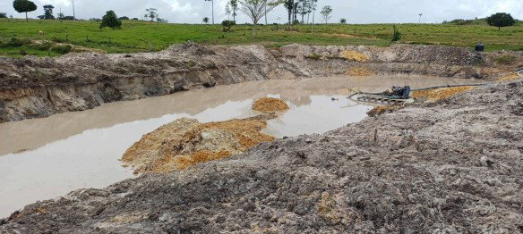Polícia Militar Ambiental fecha segundo garimpo ilegal em Novo Mundo em três dias