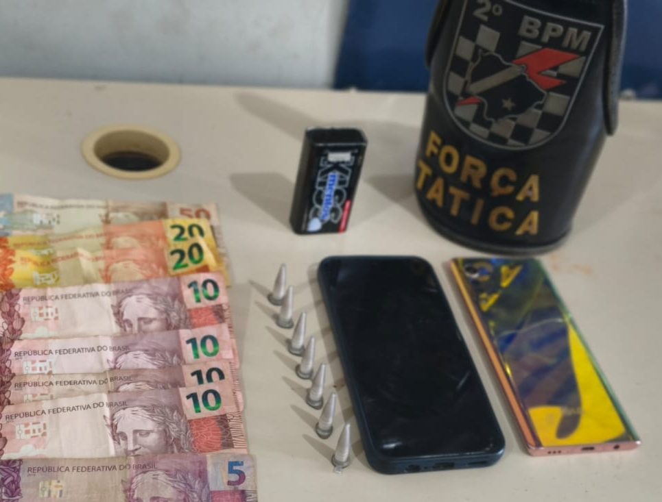 Polícia Militar prende jovem por tráfico de drogas em Três Lagoas