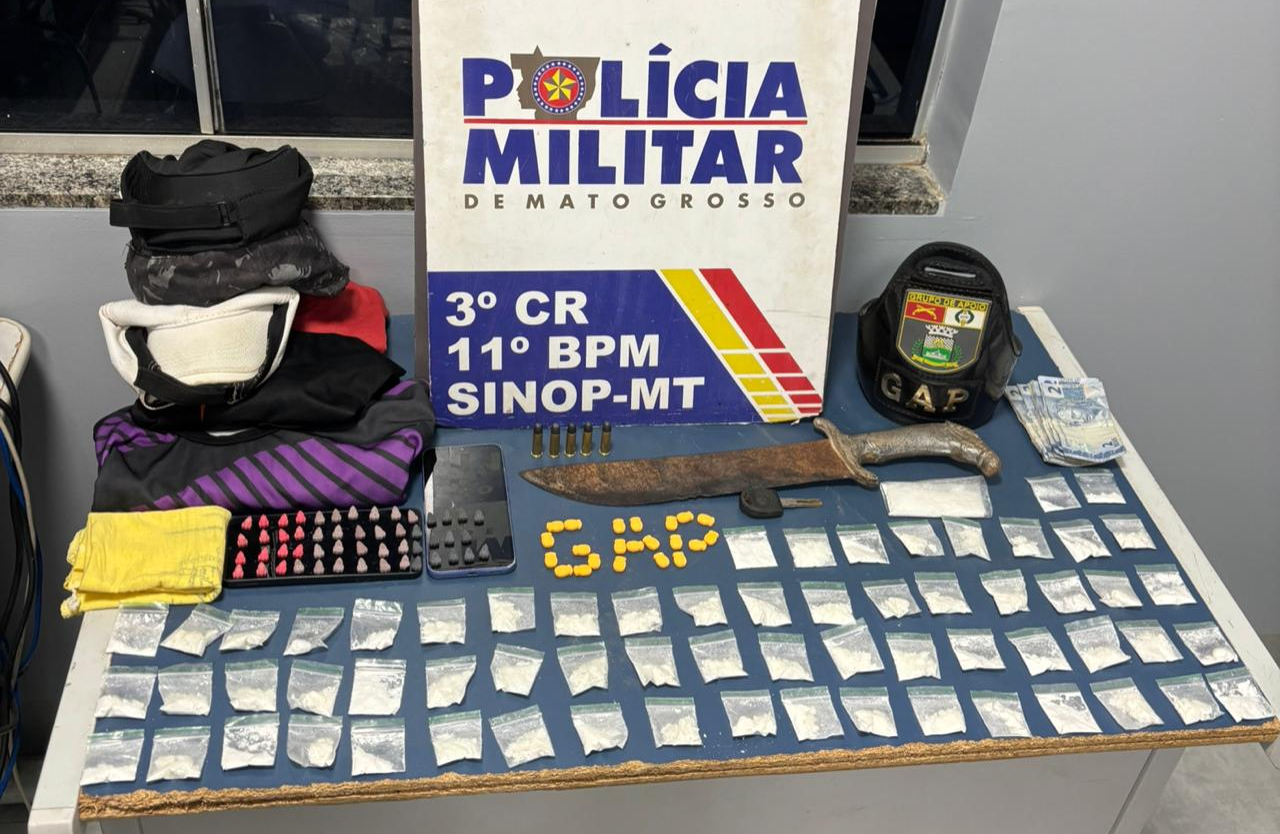 Polícia Militar detém dois adolescentes por sequestro com tortura e apreende 431 porções de drogas