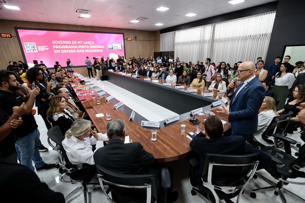 MT lança pacote de medidas e pacto em defesa das mulheres
