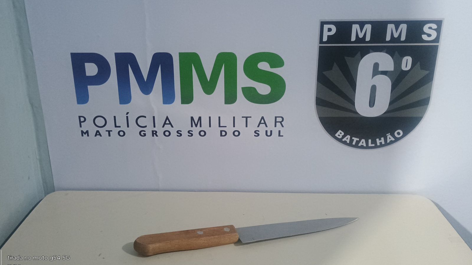 Polícia Militar e Guarda Municipal detêm colombianos após esfaqueamento em Corumbá