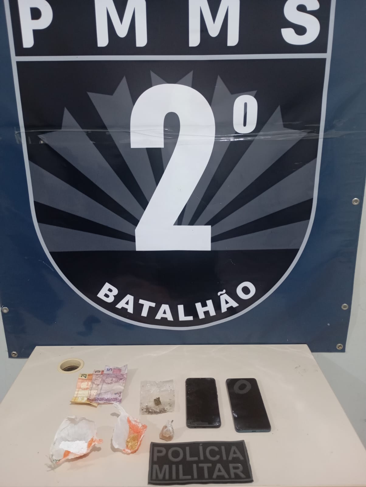 Polícia Militar detém homem por tráfico de drogas em Três Lagoas